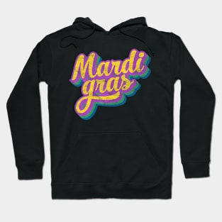 Mardi Gras Masquerade Costume Bead Parade Hoodie